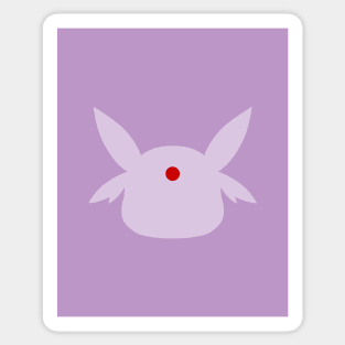 Minimalist Psychic Type Sticker